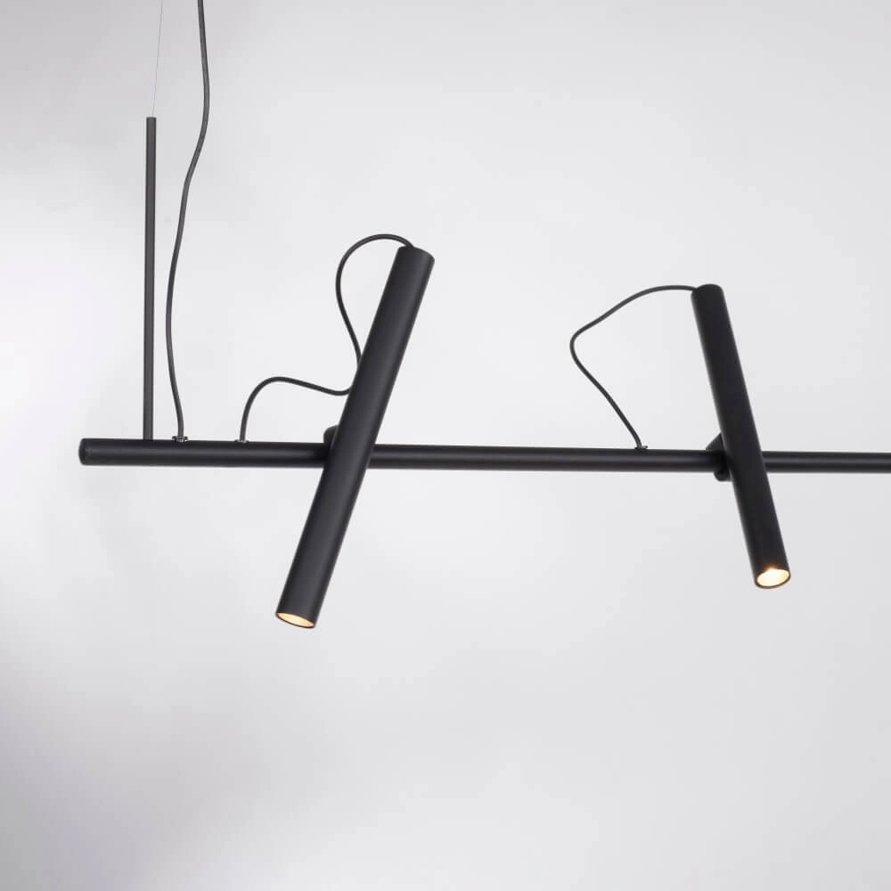 Design hanging lamp Pure Tutua black Paul Neuhaus 4012248365540