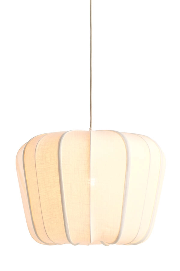 White pendant lamp Zubedo Ø 60cm Light & Living 8717807706661