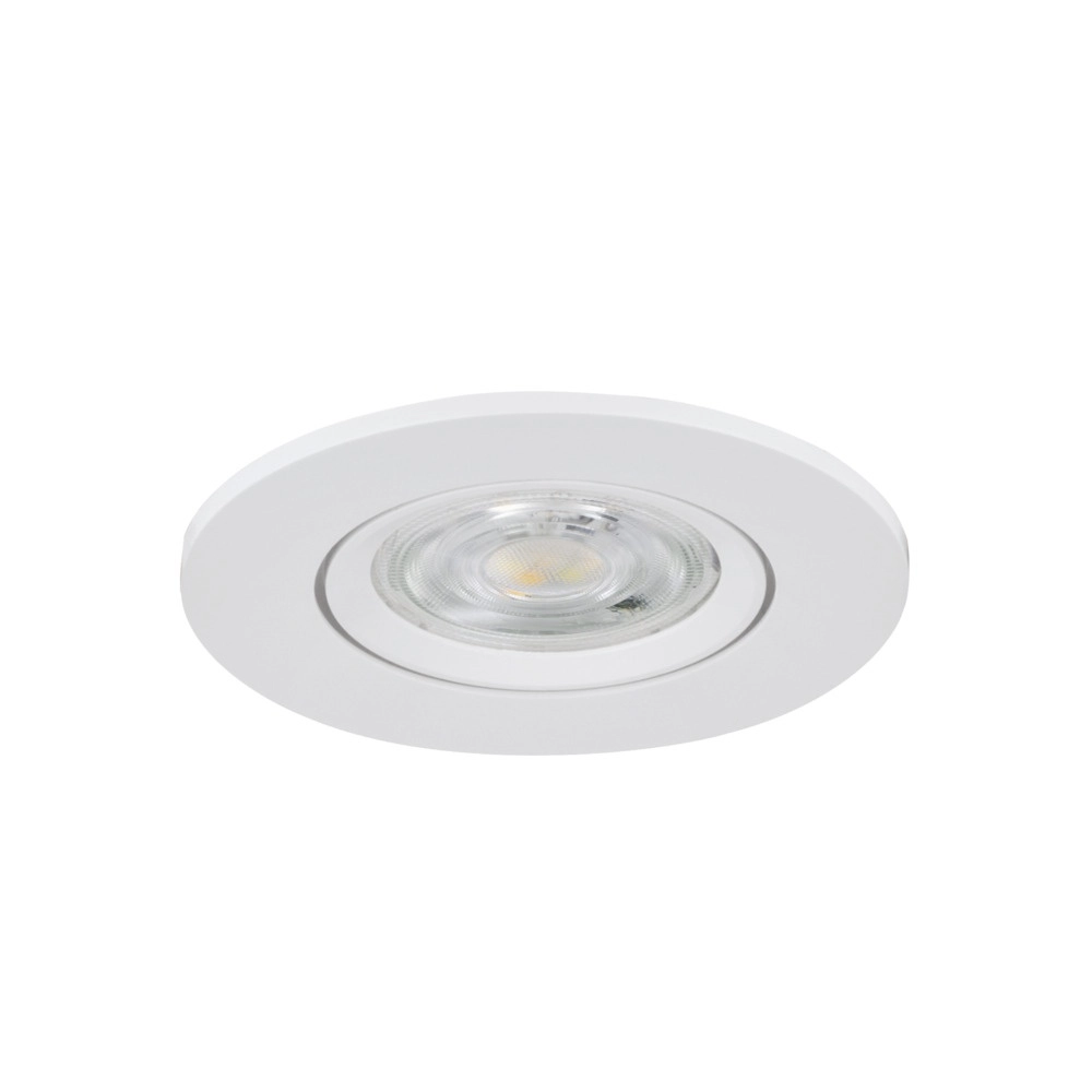 Recessed spotlight Barranco white Ø 8,4cm IP44 - 4000K Eglo 9008606359271