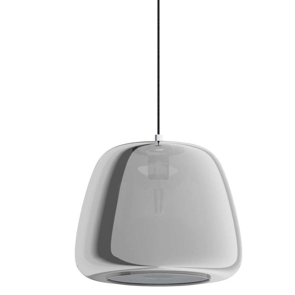 Glass hanging lamp Albarino Ø 35 cm