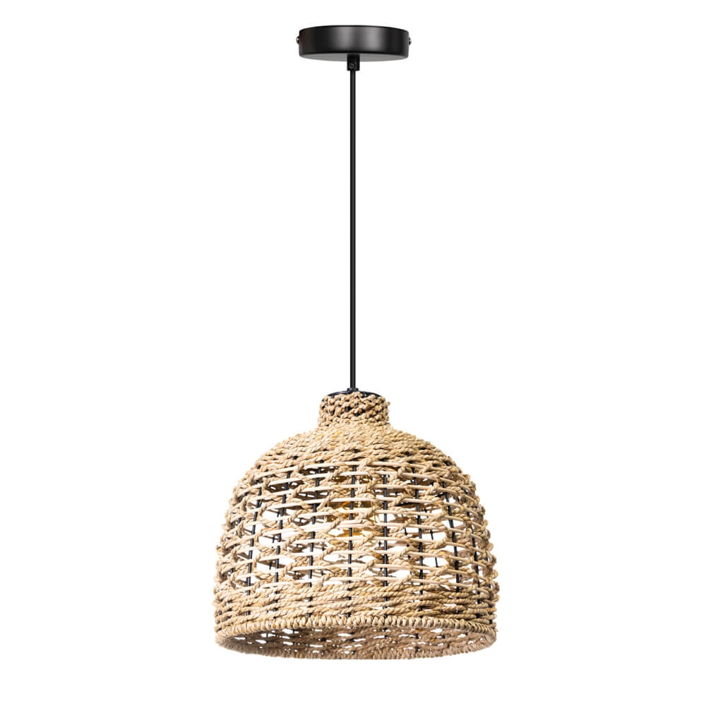 Rattan pendant lamp Lara Ø 29cm ETH 8720195307600