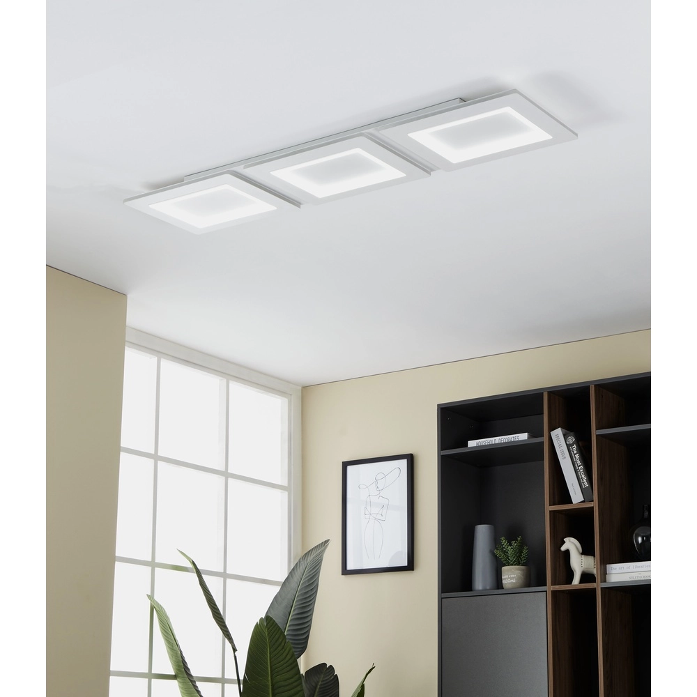 Led ceiling light Padrogiano-Z Zigbee - 120x30cm Eglo 9008606244171