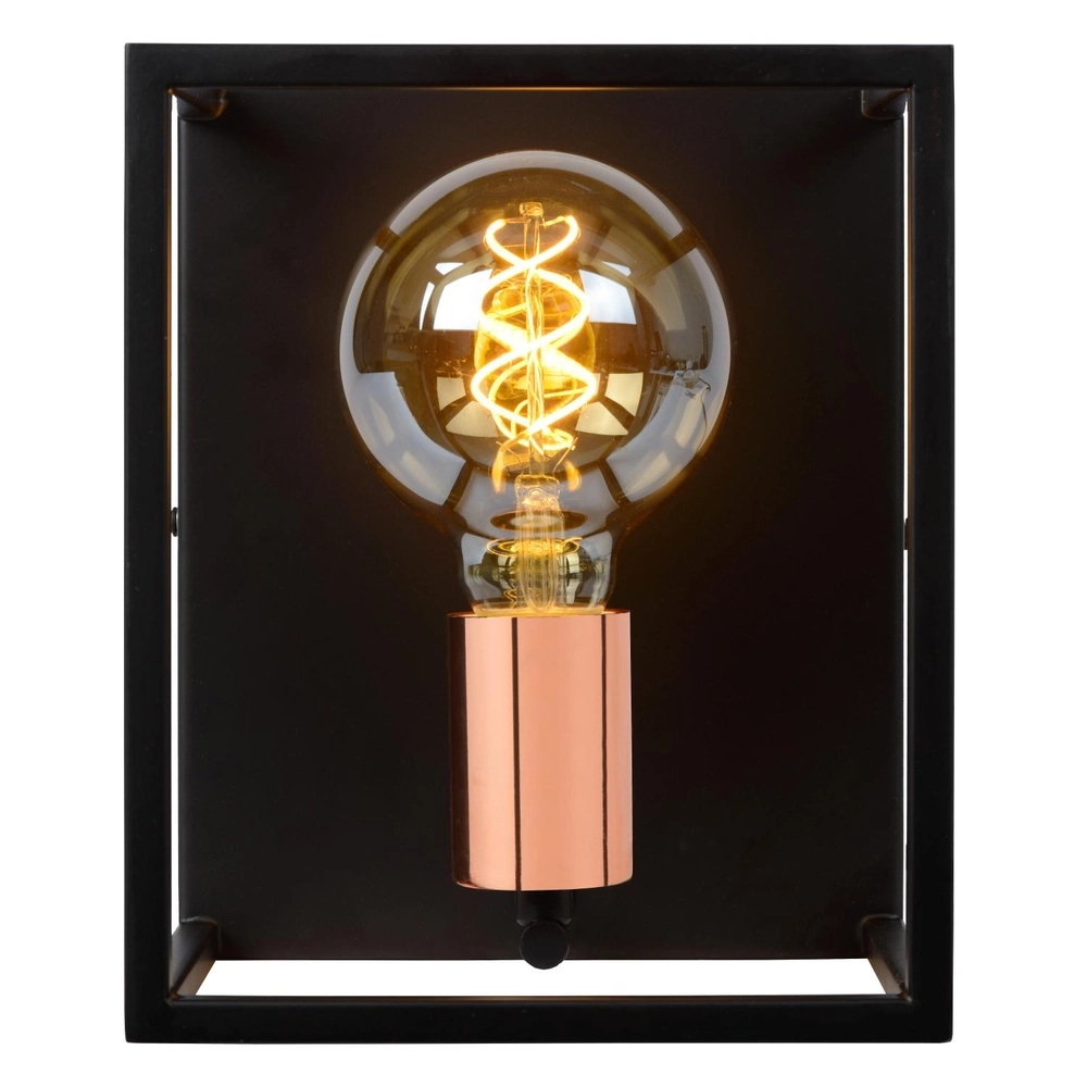Wall lamp Arthur Black Lucide 5411212082893