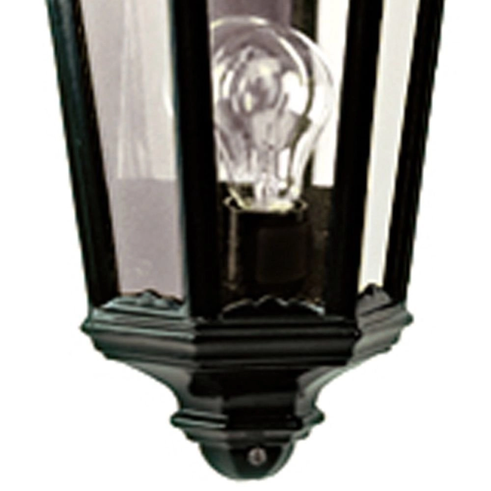 Classic flat outdoor lamp Ancona black KS Verlichting 8714732513043