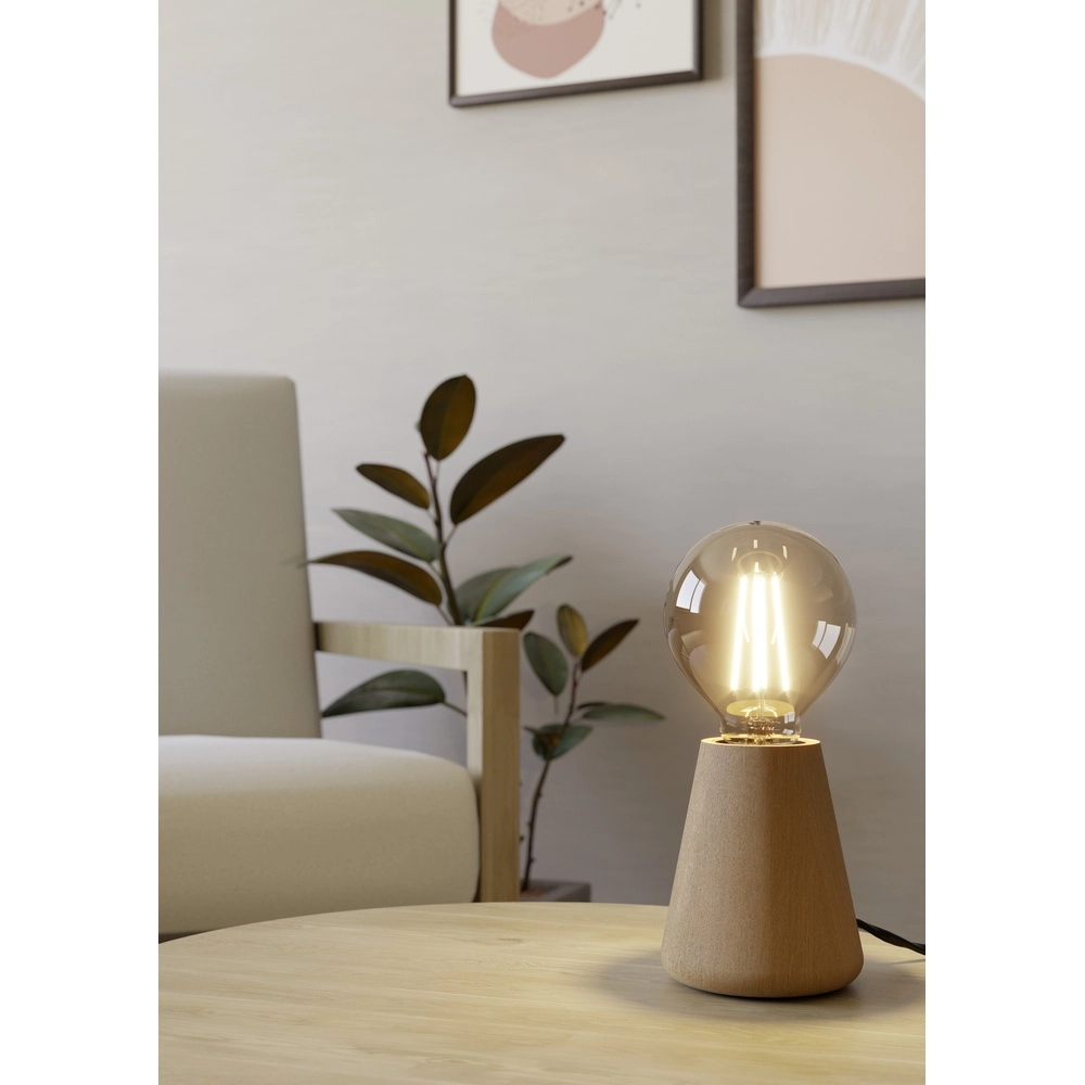 Subtle table lamp Asby Light wood Eglo 9002759440145