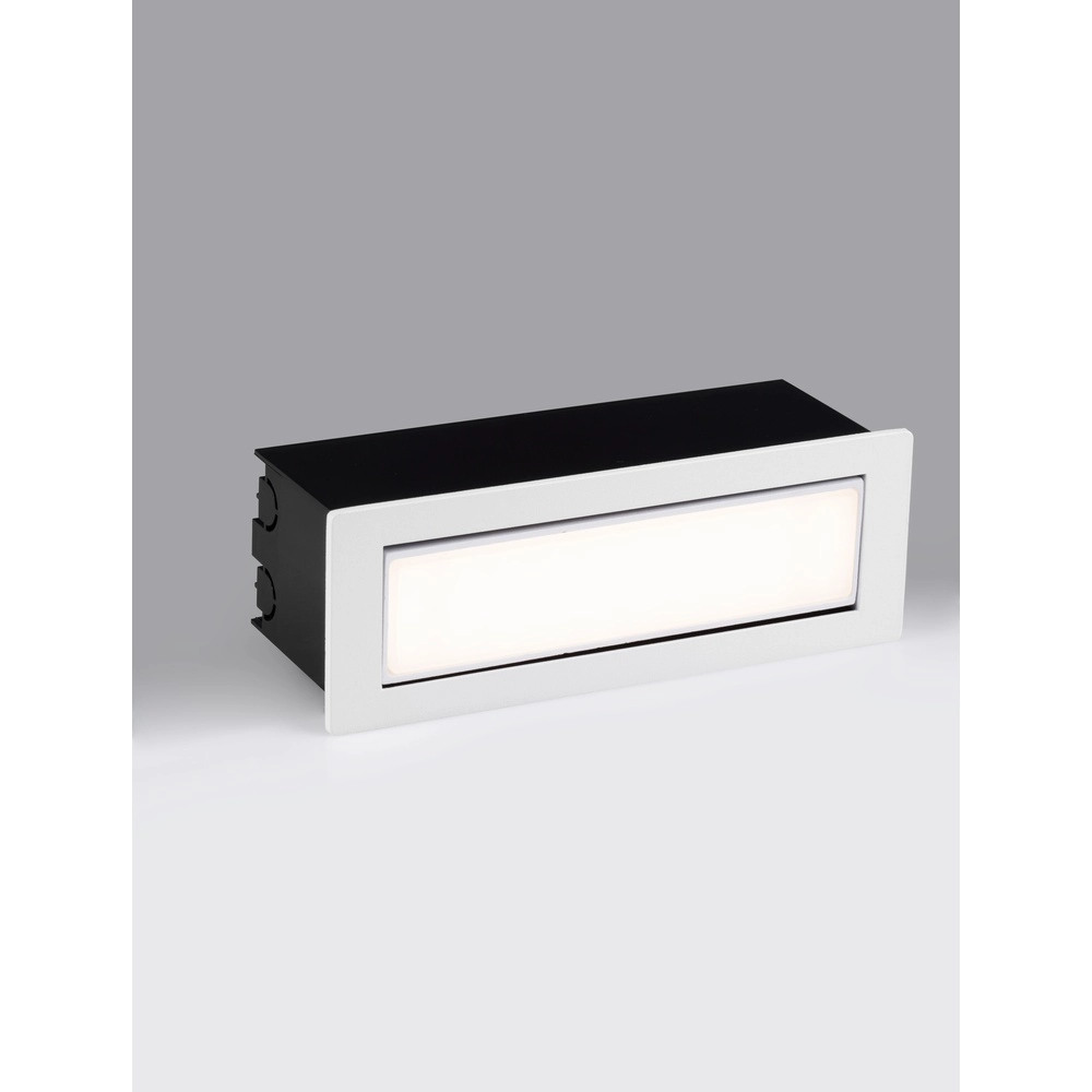 White recessed light Echo Orientable