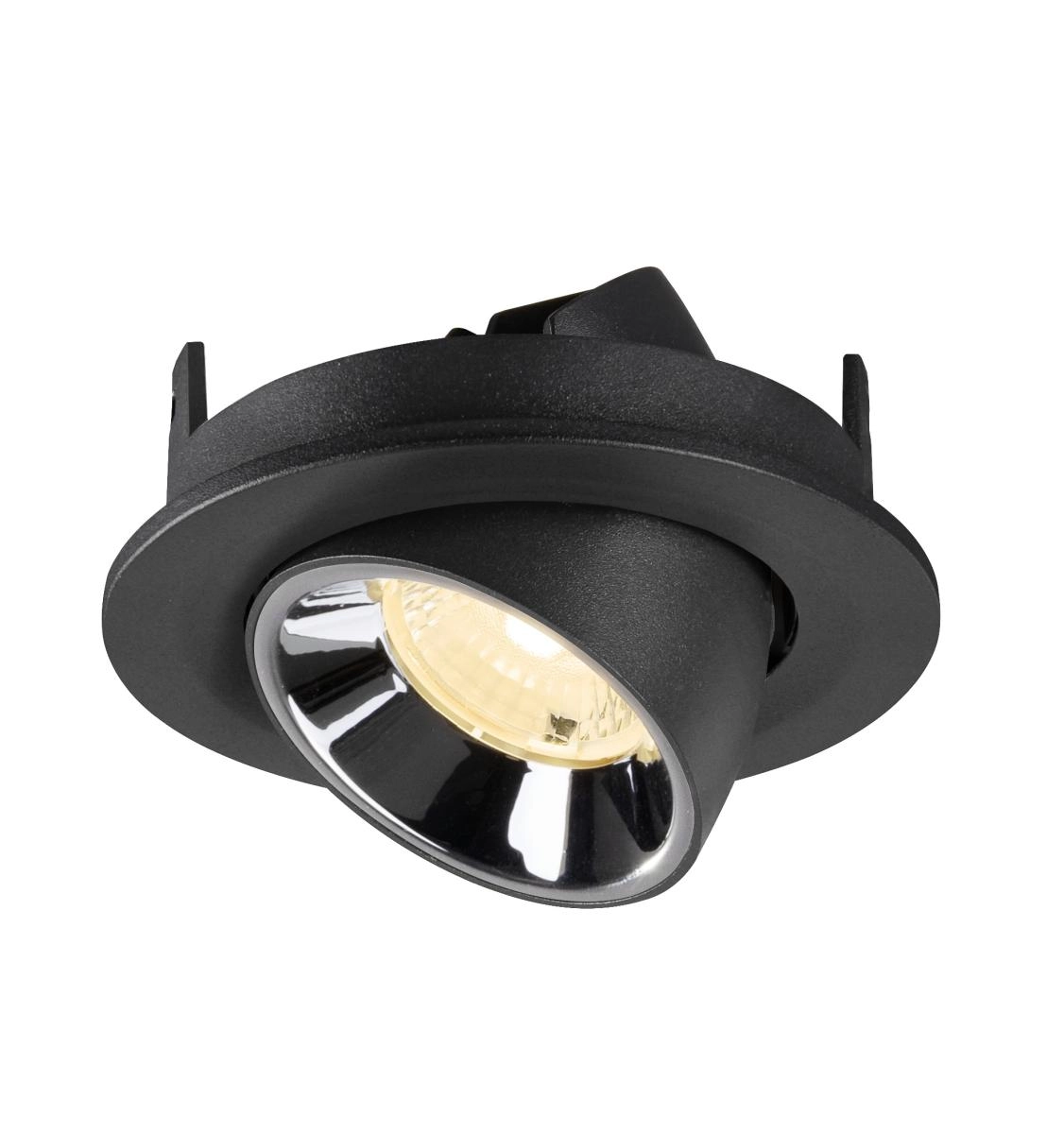 Recessed spotlight Numinos Gimble S black/chrome 3000K - 40deg SLV 4024163313520