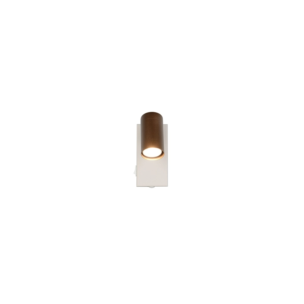 Surface-mounted spotlight adjustable Taryn mocha brown Trio 4017807685534