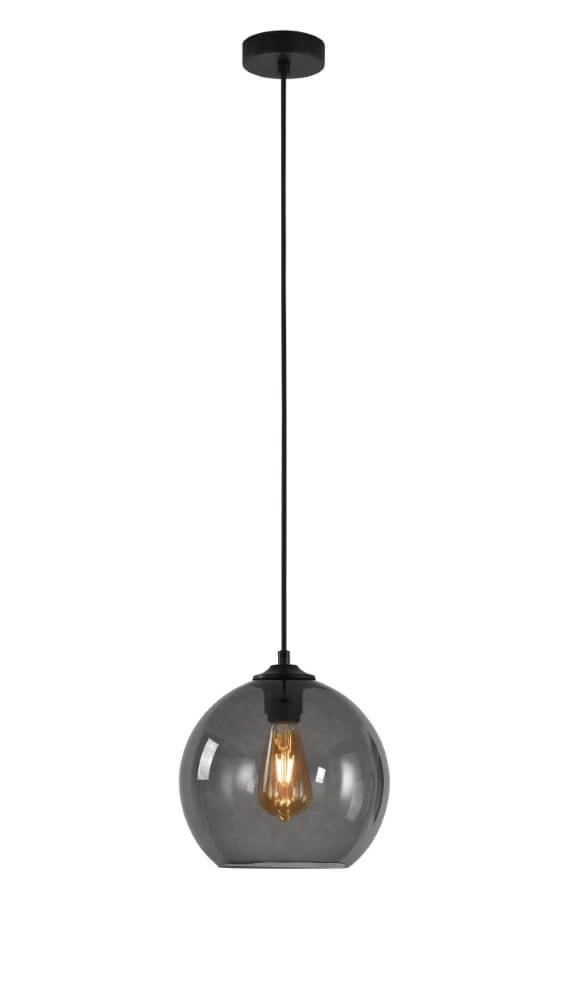 Design hanging lamp Marino gray glass Ø 25cm