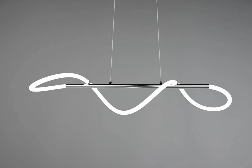 Design hanging lamp Argos chrome Trio 4017807562156
