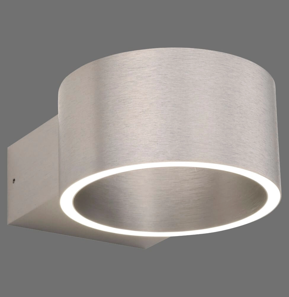 Wall lamp Pure Clipse aluminum 19.7cm Paul Neuhaus 4012248384084