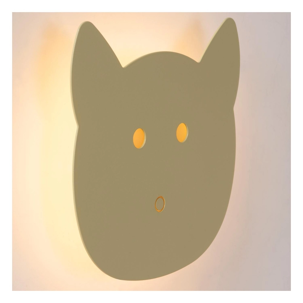 Children's room wall lamp Charlie Green Lucide 5411212441768