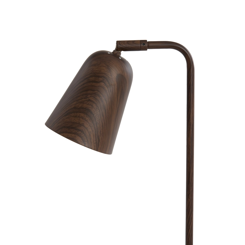 Desk lamp Salomo with walnut wood look Light & Living 8717807757137
