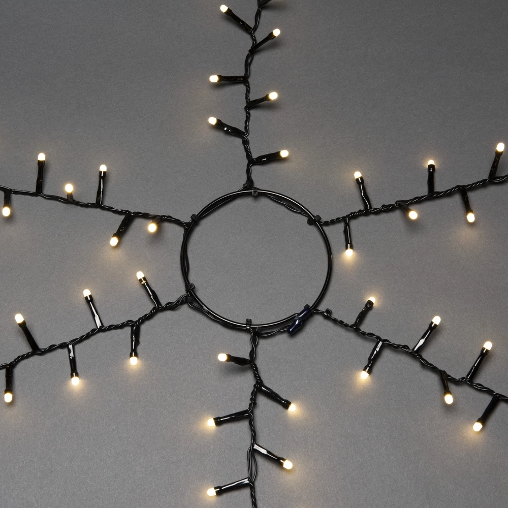 Lighting set 240cm - 6x 110 led - 2700K frosted for Christmas tree KonstSmide 7318306650137