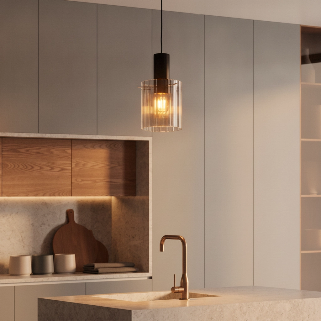 Design pendant lamp Mirbi 1-light black