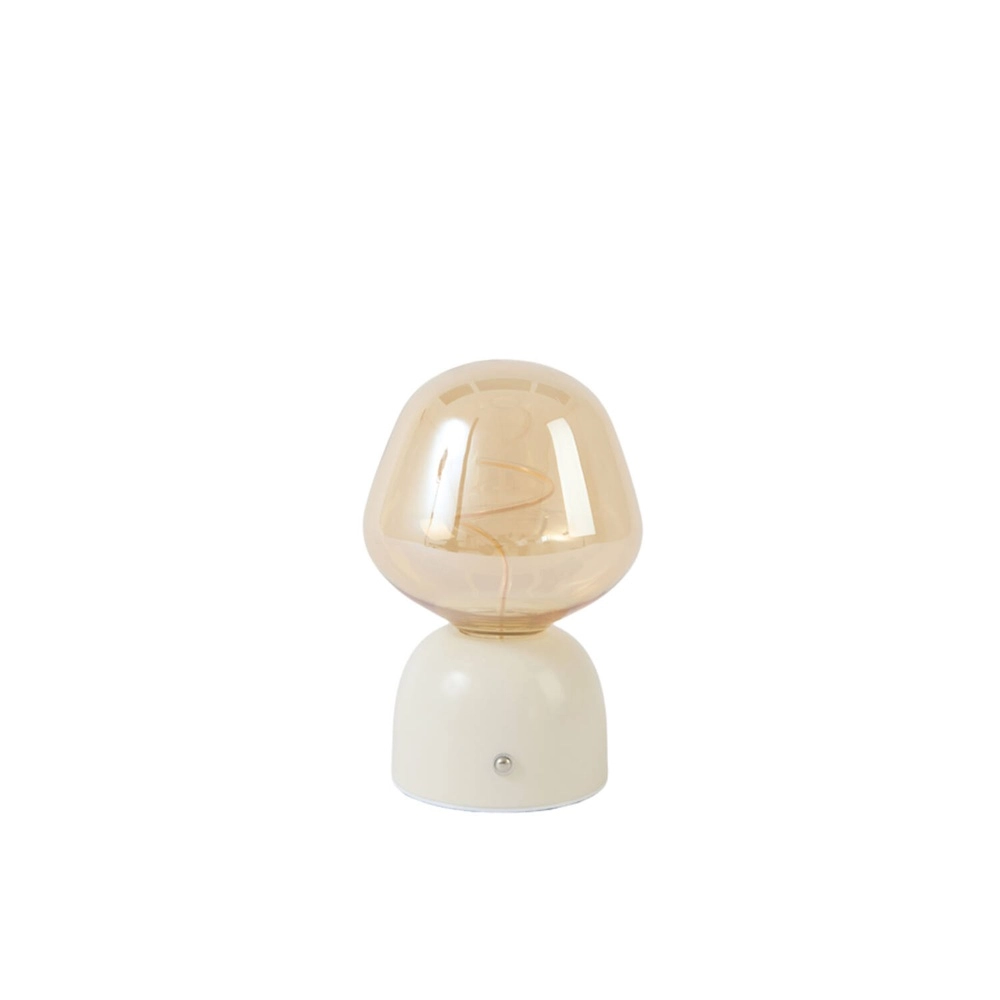 Table lamp Vazyr white on battery