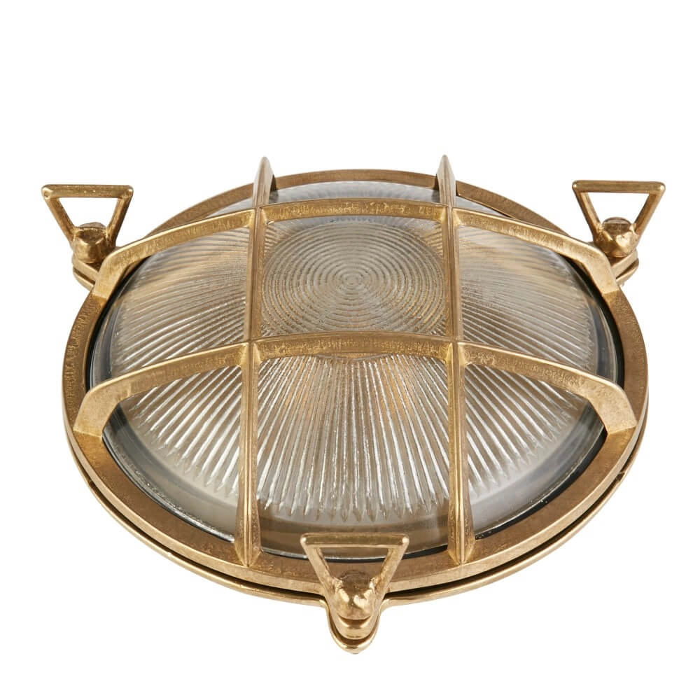 Classic wall lamp Bulkhead gold
