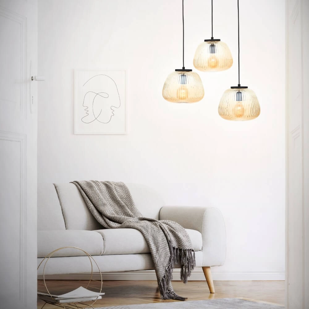 3-light pendant lamp Kaizen round Brilliant 4004353430107