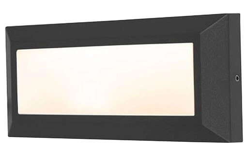 Sleek wall lamp Helena black