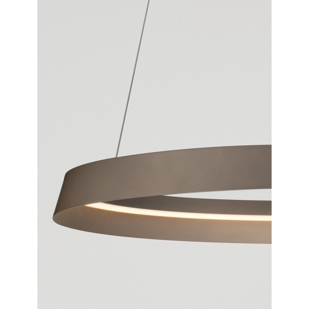 Design pendant lamp Ormi Ø 60cm champagne Lyora 5212017448842