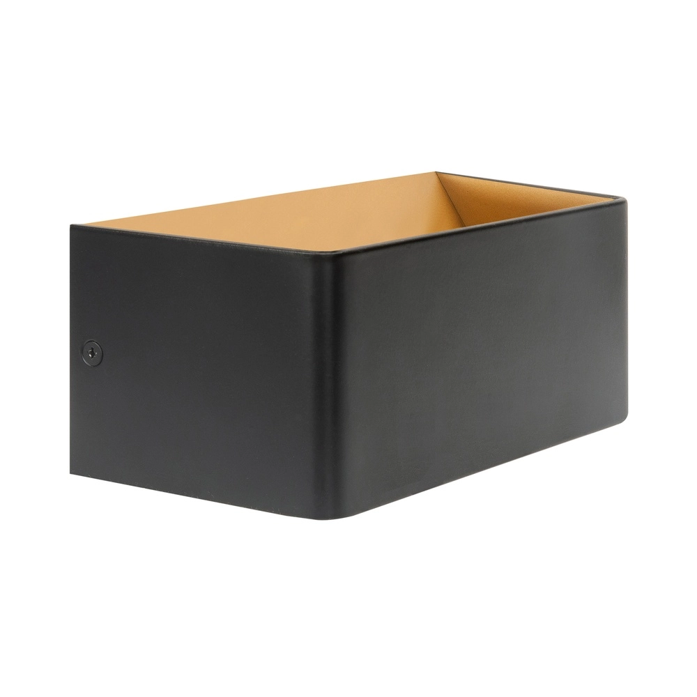 Design surface-mounted spotlight Stretto M black with gold