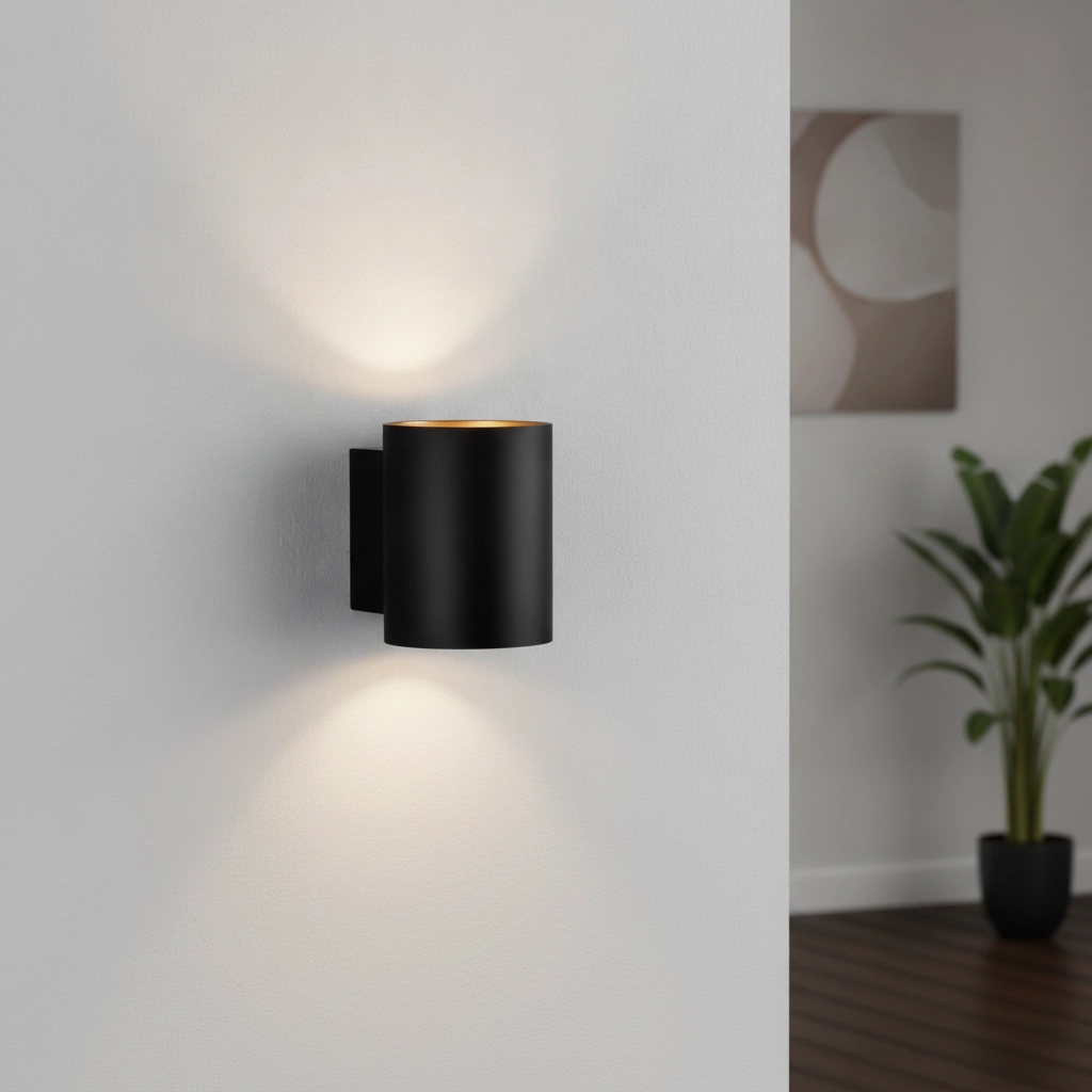 Wall spotlight Dazle black