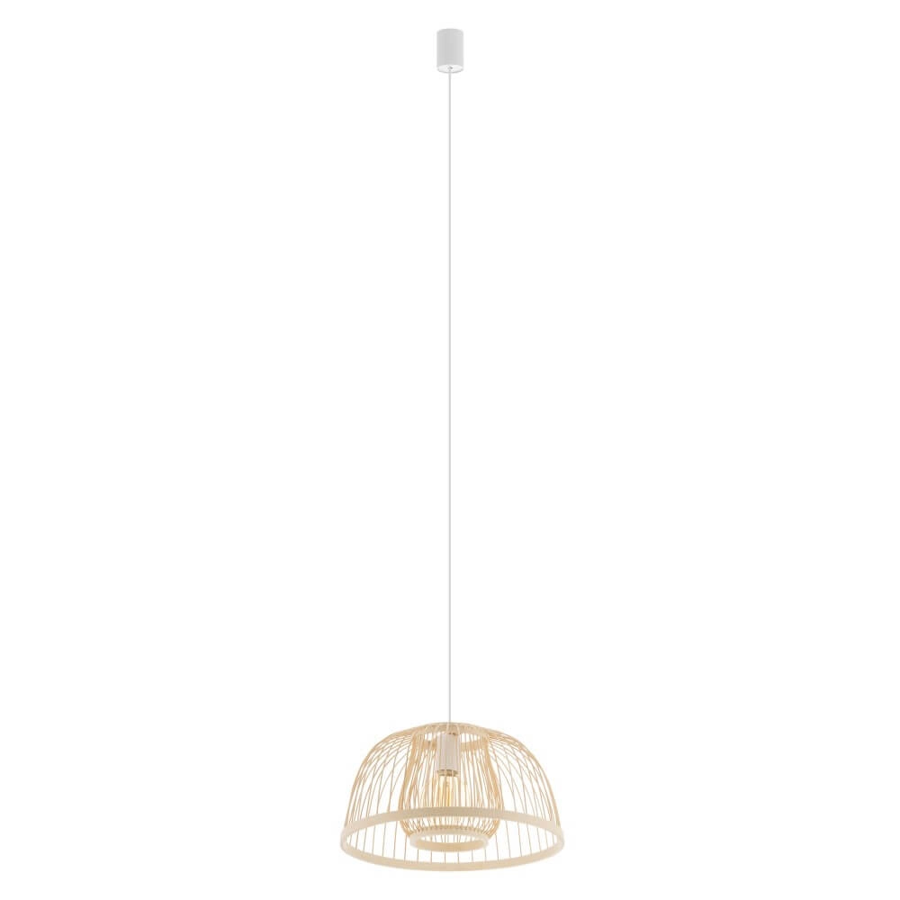 Natural pendant lamp Krabi rattan Ø 40cm