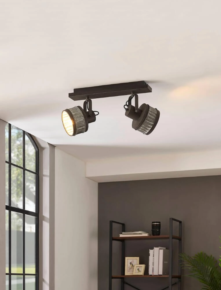 Double surface-mounted spotlight Turrock Eglo 9002759434458