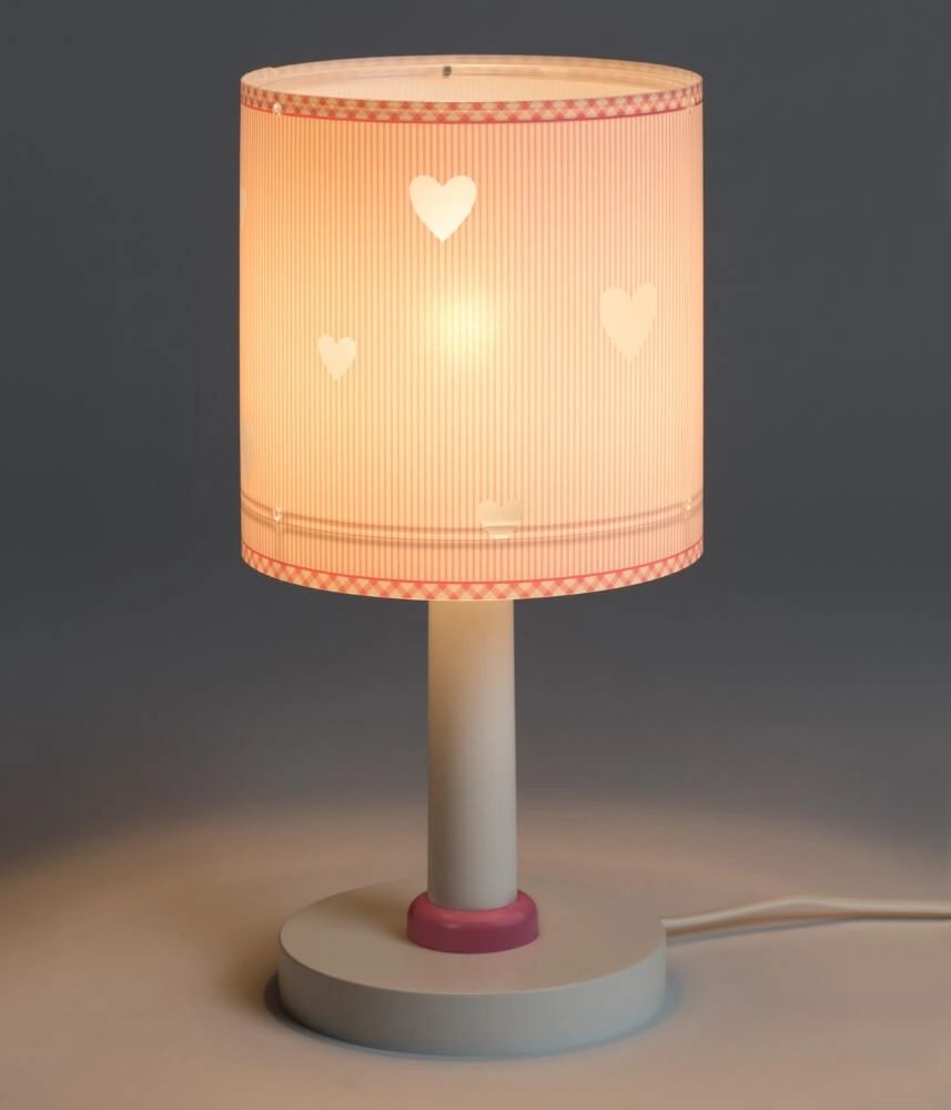 Children's room table lamp Sweet Dreams soft pink Dalber 8420406620114