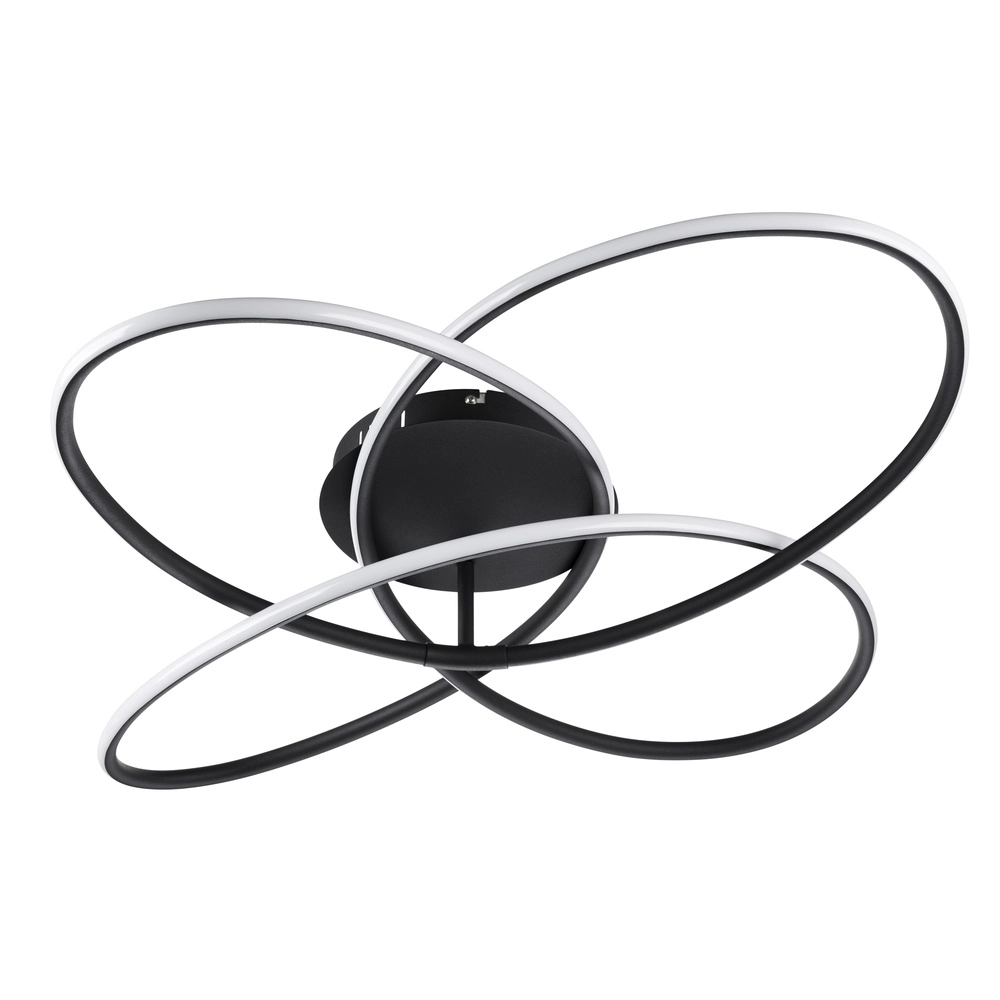 Design ceiling lamp Panda black Ø 80cm Globo 9007371409433