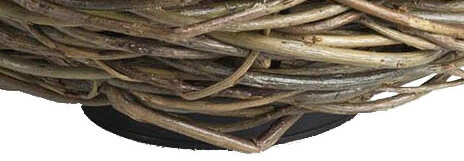 Ground spot Nest with willow wood Franssen 8033239599092