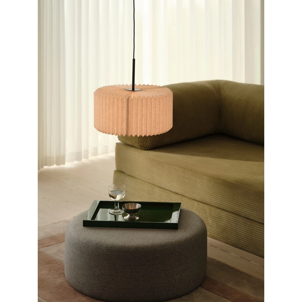 Scandinavian pendant lamp Vivienne Ø 40cm - sand
