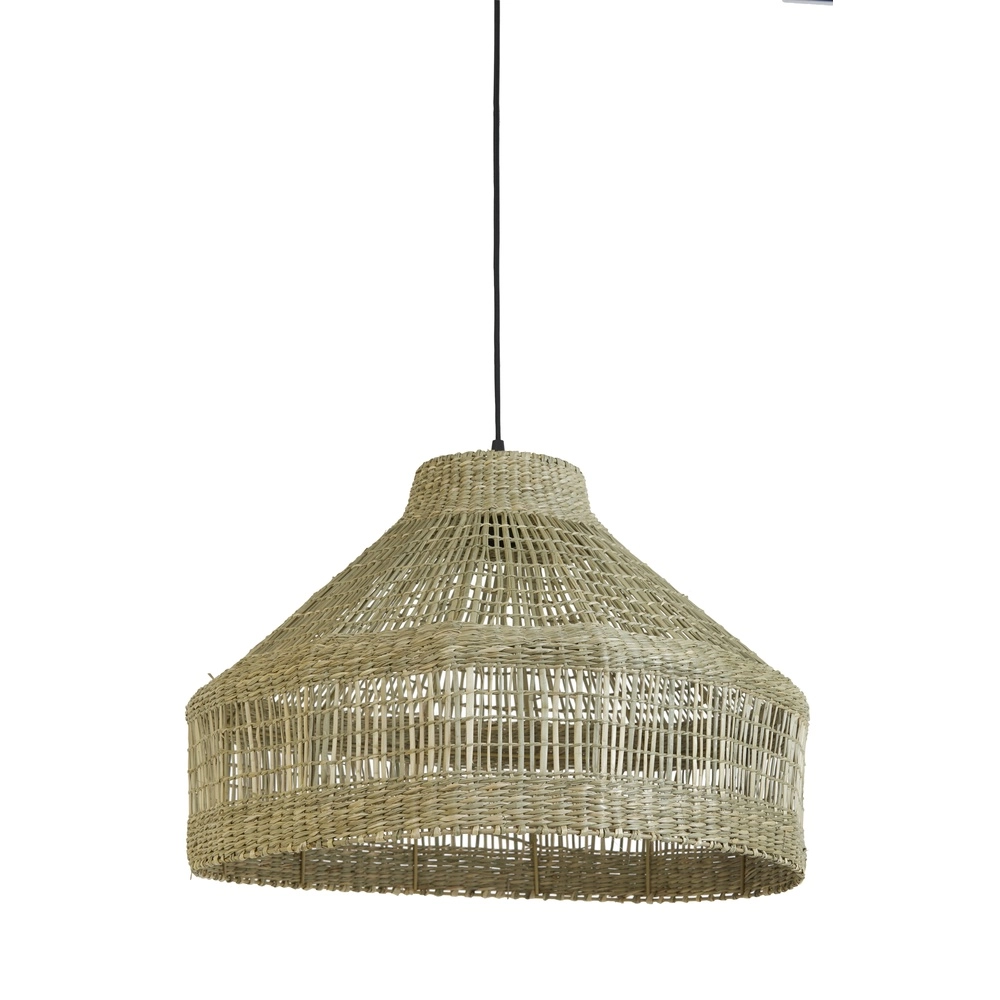 Seagrass pendant lamp Latika Ø 55cm - 1x E27