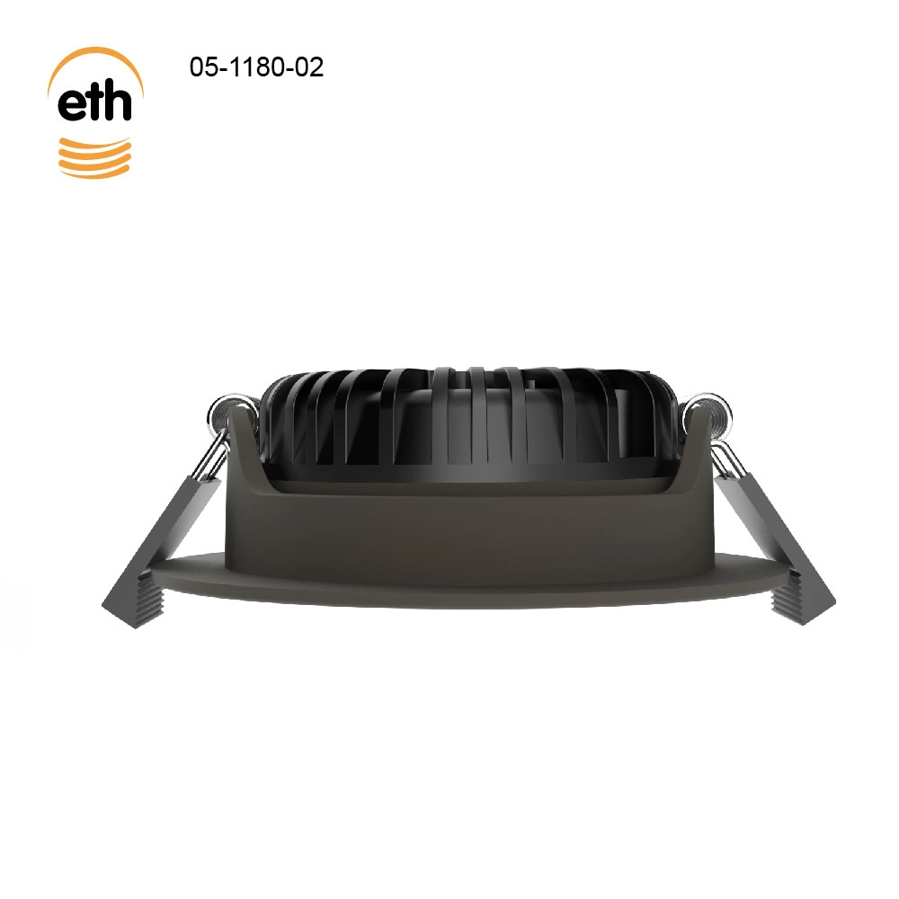Led recessed spotlight Ronin IP44 - anodic brown ETH 8720195311188