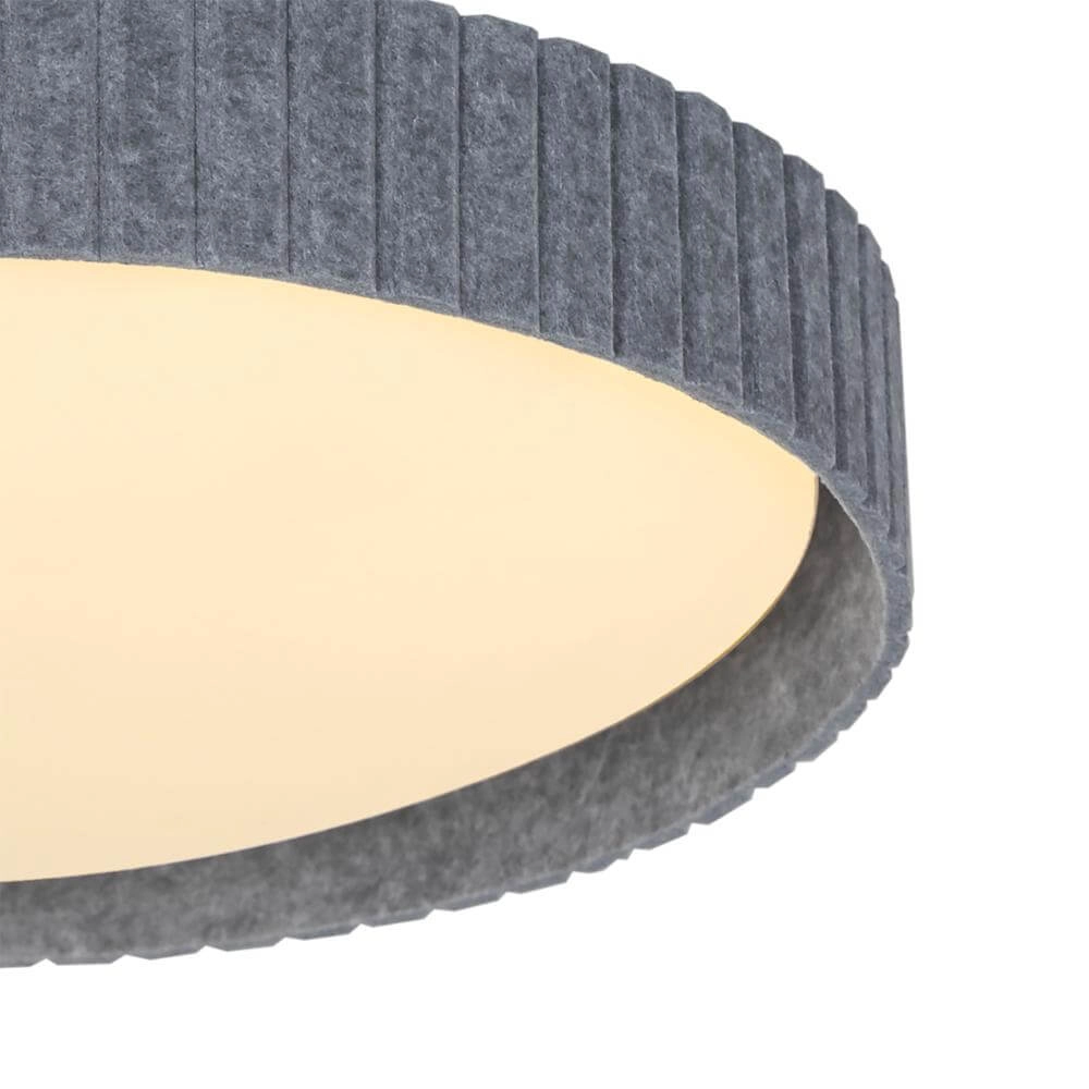 Ceiling lamp Corato grey felt Ø 52cm Nordlux 5704924024597