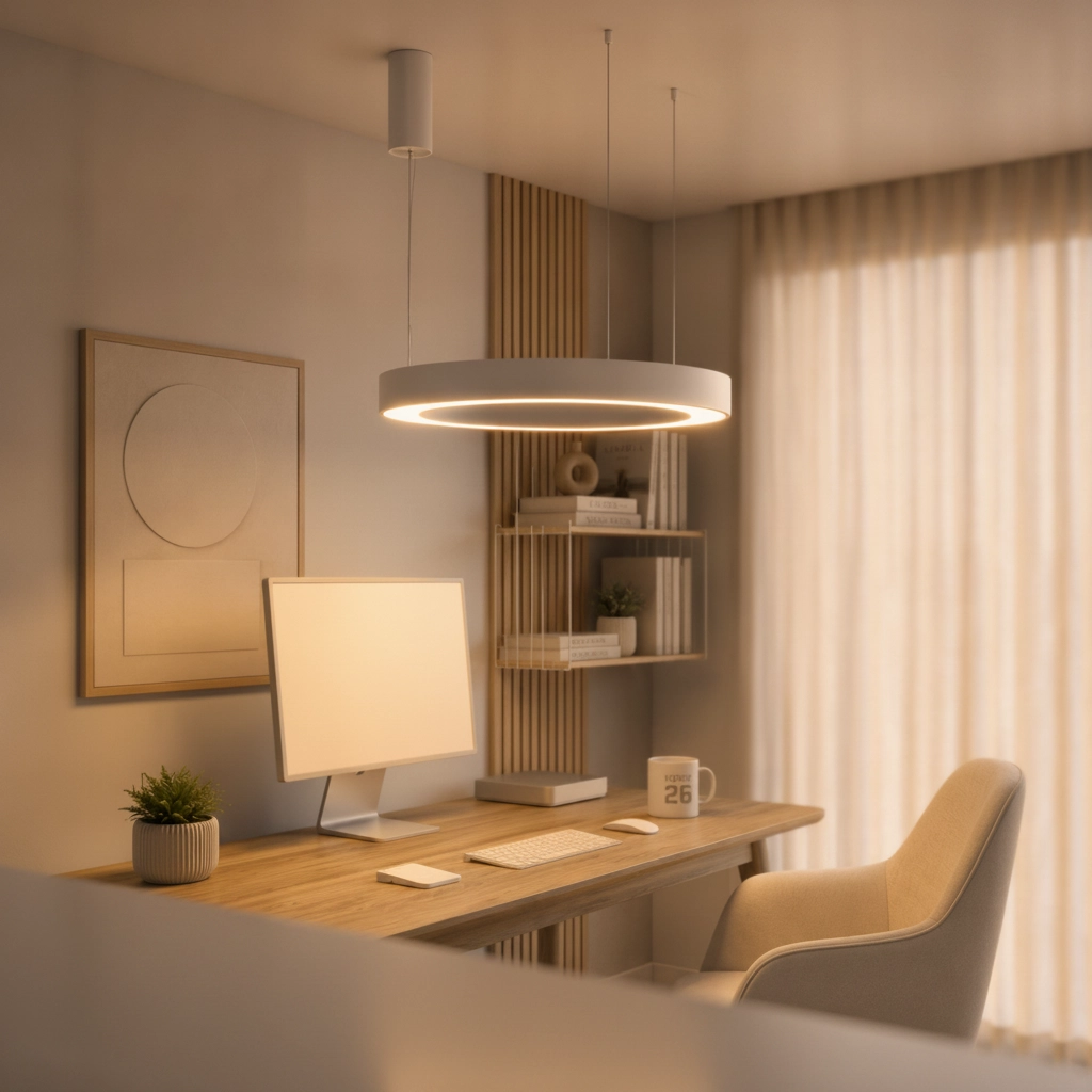 Pendant lamp Morbido white Ø 60cm
