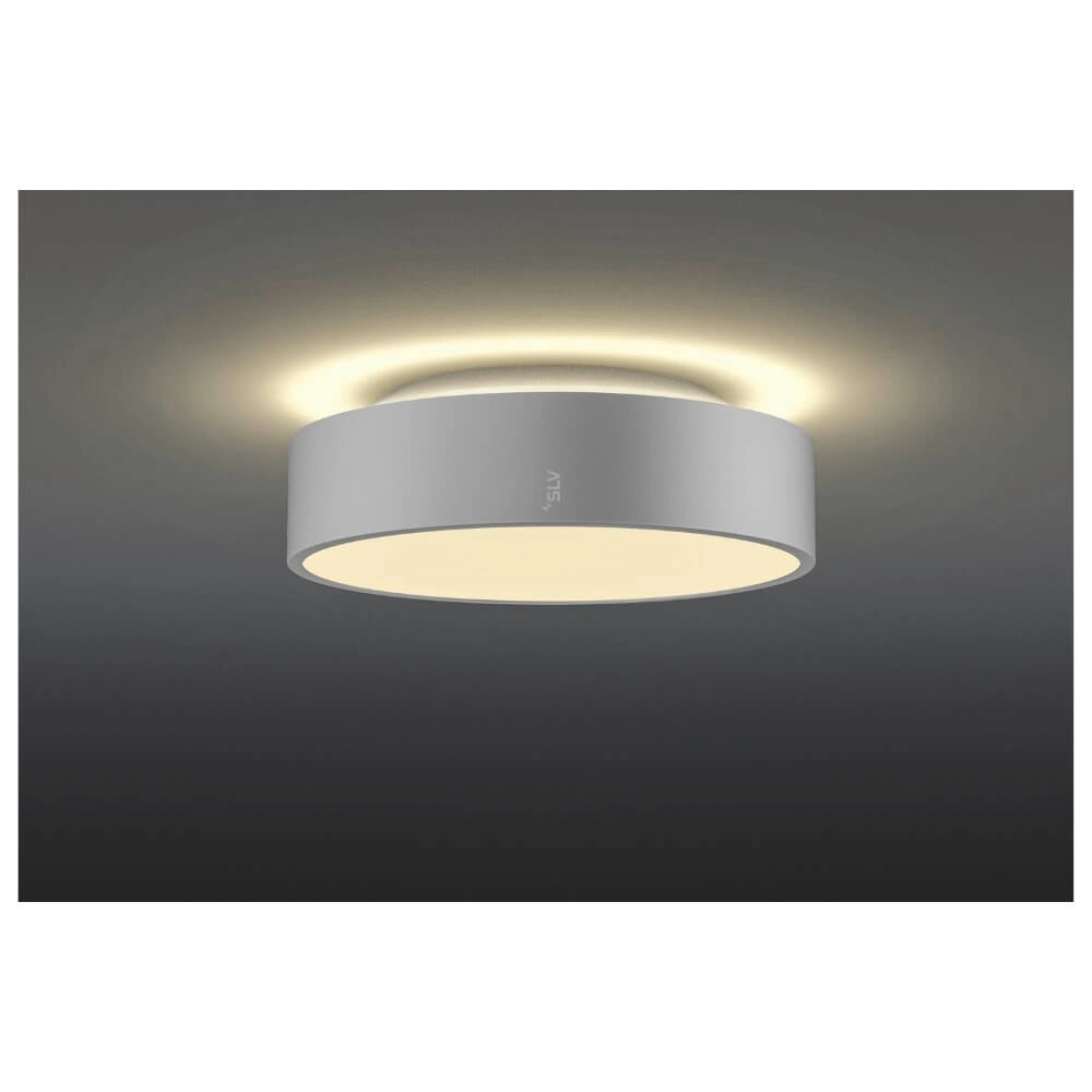 Ceiling lamp / Pendant lamp Medo 30 grey - CCT - Ø 28cm SLV 4024163276719