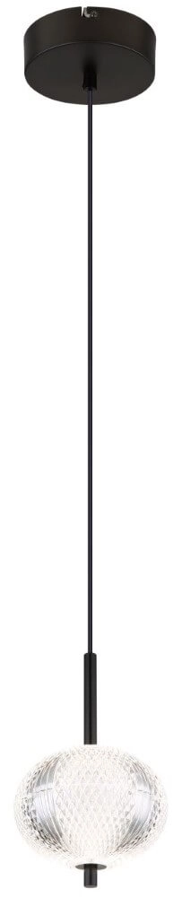 Pendant lamp design Ceps black