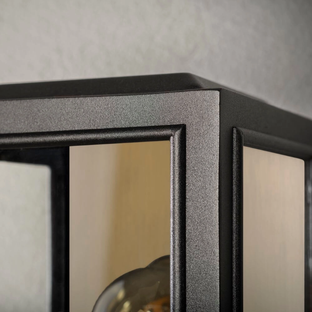 Black with gold outdoor lamp Carpi KonstSmide 7318303487583