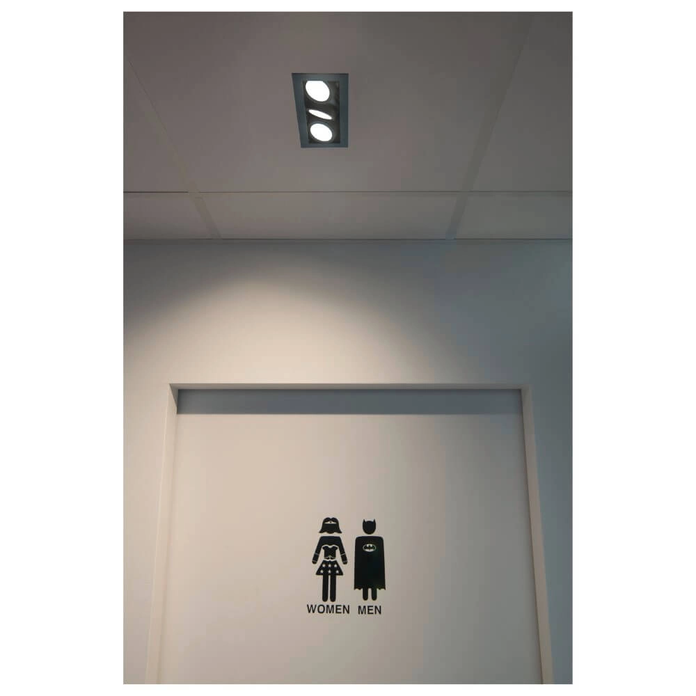 Square LED recessed spotlight Kadux Triple 3x Led - black - 3000K SLV 4024163278867