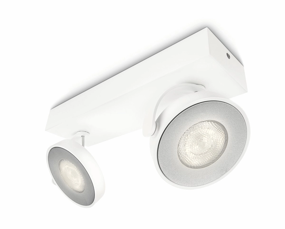 Lamp Clockwork 2-light white Philips 8718696154519