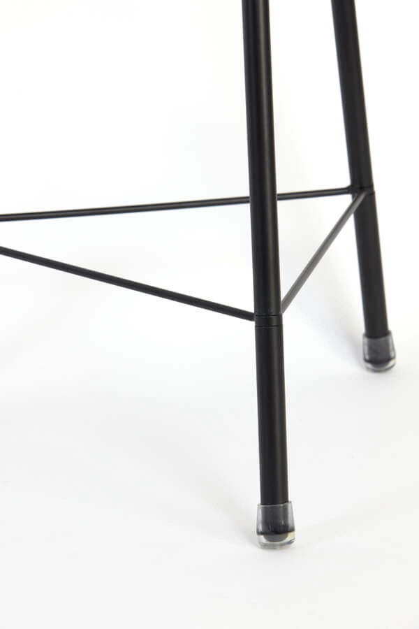 Bohemian floor lamp Plumeria black Ø 42cm Light & Living 8717807651299