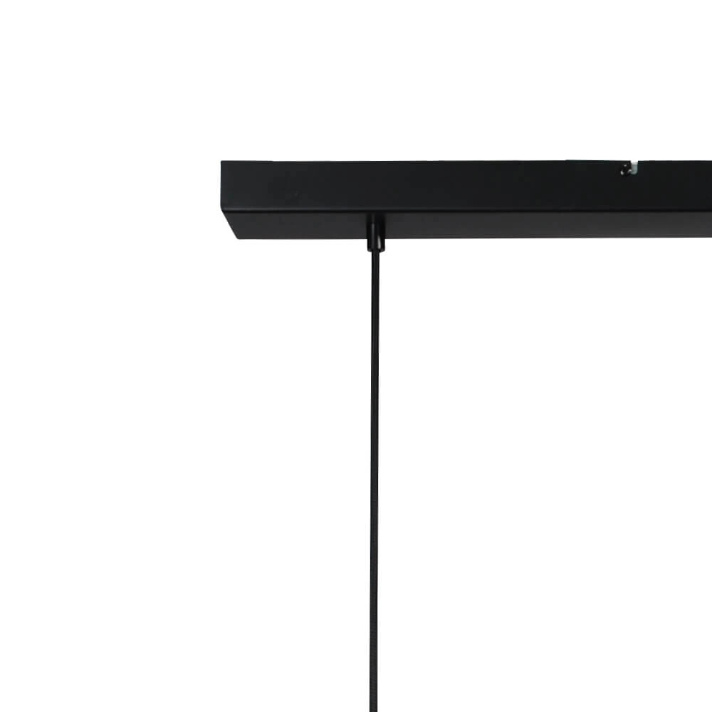 Hanging lamp Lazise 3x Ø 25cm black Masterlight 8718121303451