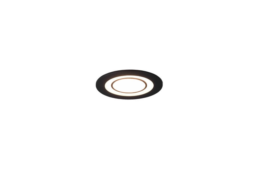 Recessed lighting Core 8.2cm black Trio 4017807504132