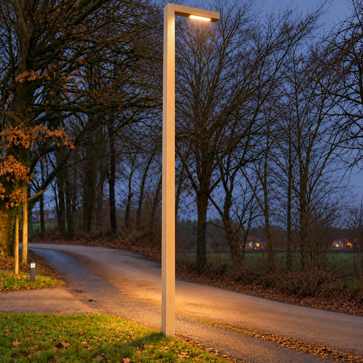 Wooden lantern Angelo Accoya - 4M - PH07 - 3000K