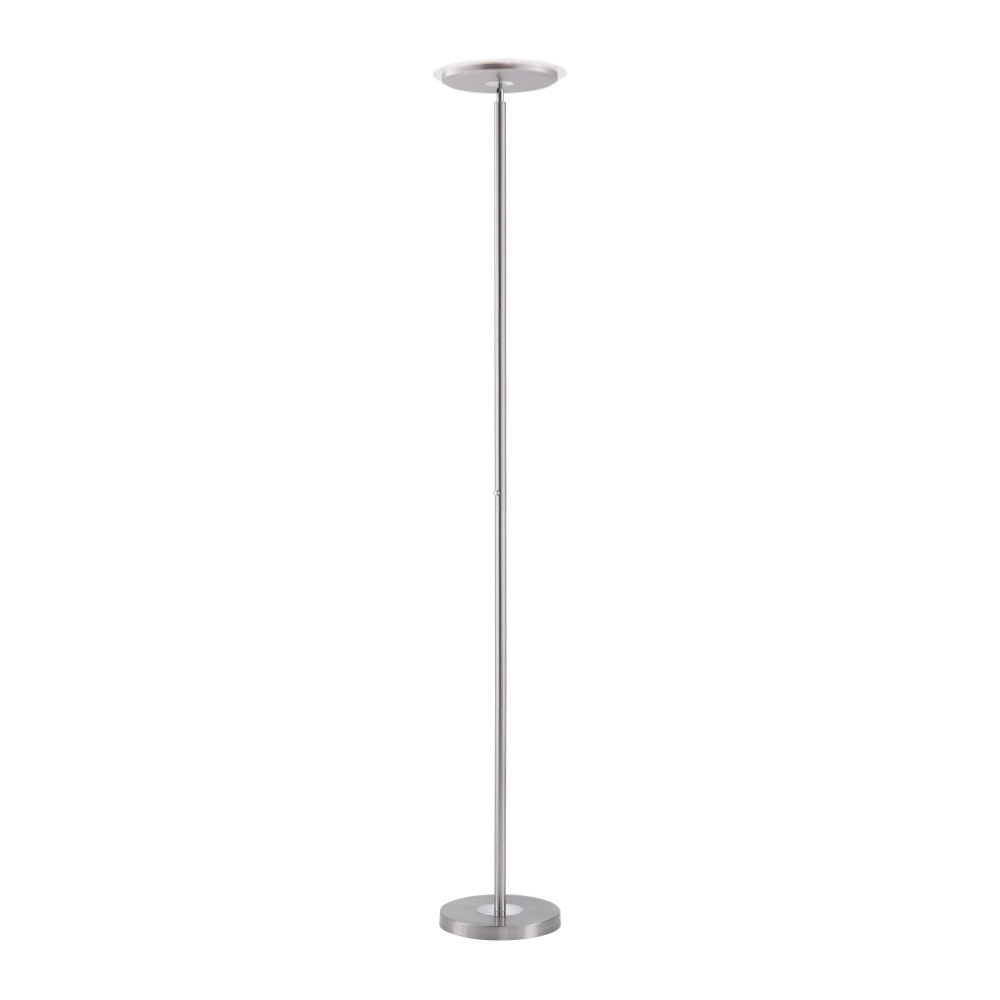 Design reading lamp Hans Round Stainless steel with chrome