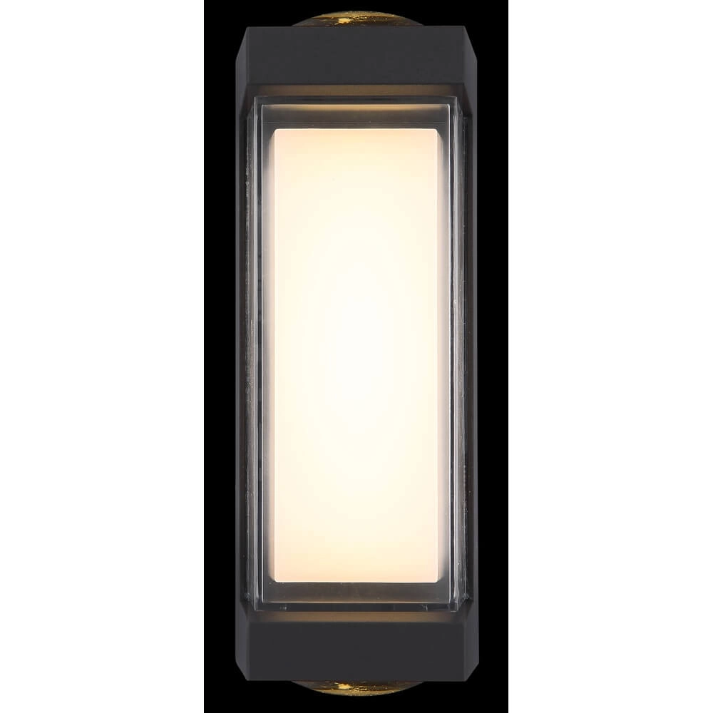 Design wall lamp Plixon anthracite rectangle Globo 9007371455430