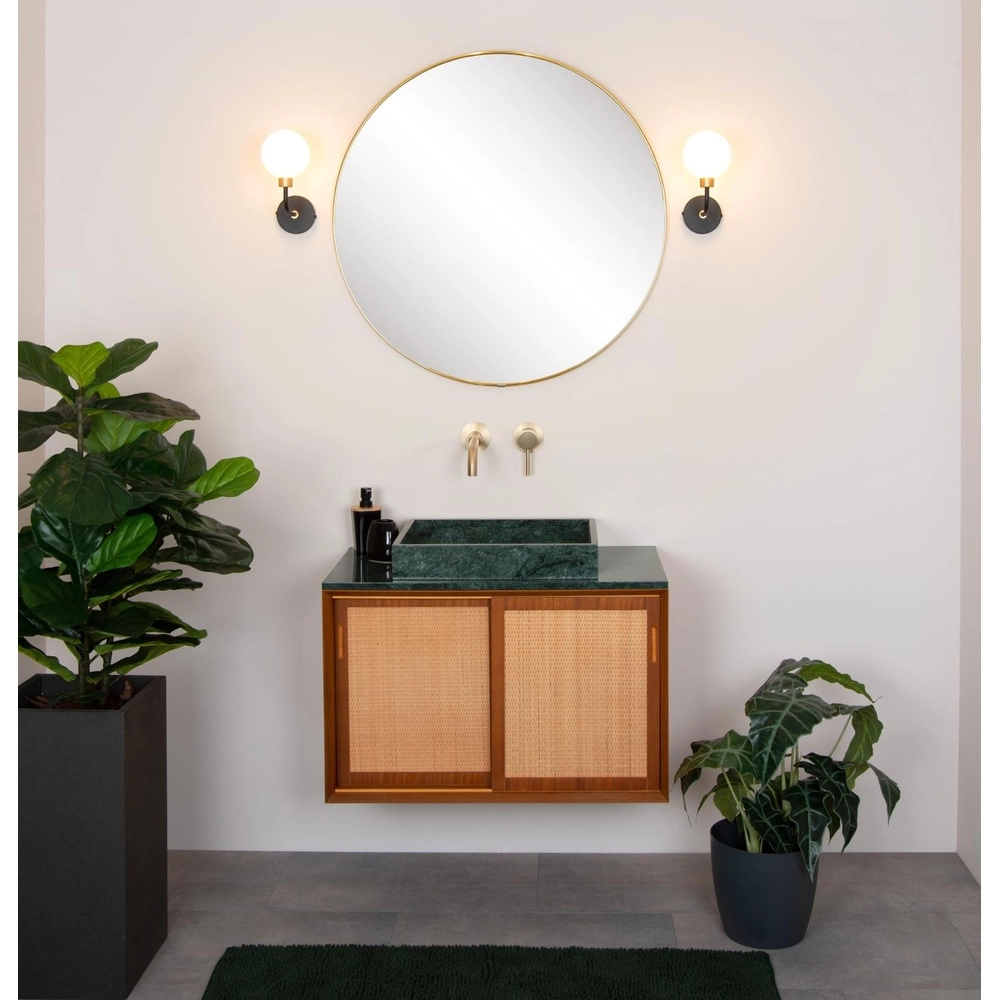 Wall lamp Berend black and white Lucide 5411212302632