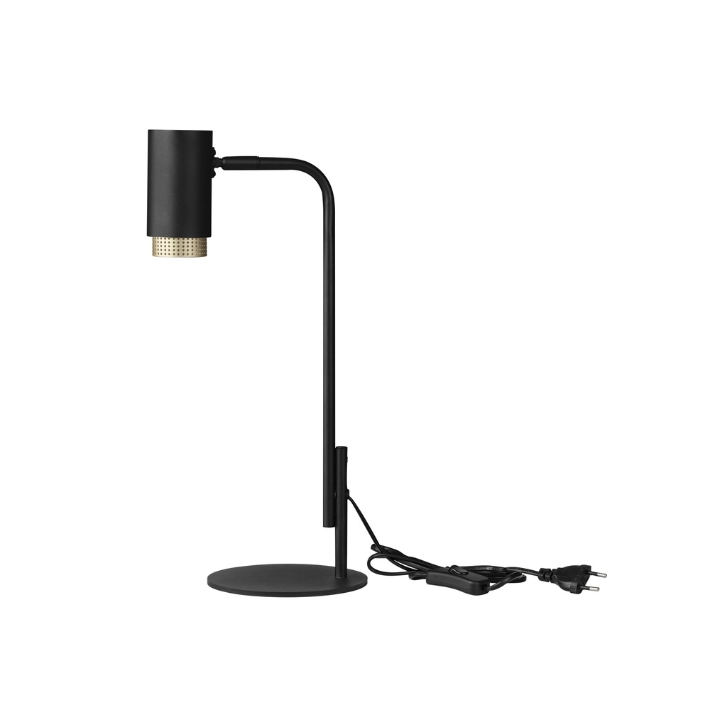 Desk lamp Nessi black with gold Lyora 5212017475206