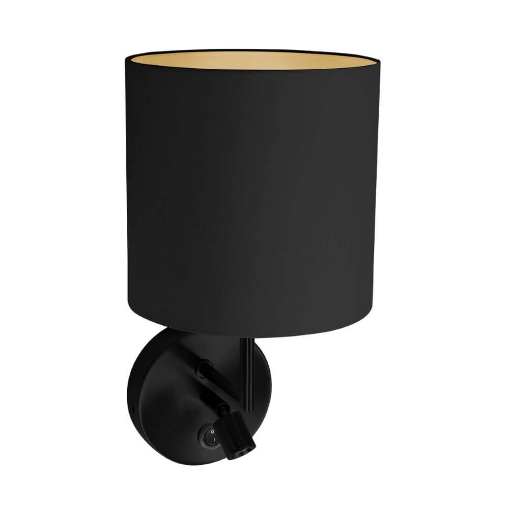 Bedside lamp Noor with hood